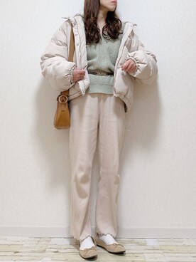 m i i k i🧸さん（レディース・156cm）の冬コーディネート