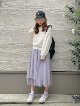 m i i k i🧸さん（レディース・156cm）の春コーディネート