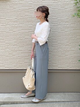 「PairPair（ペアペア）のアイテム（ワンピース/ドレス）」を使った、m i i k i🧸さん（レディース・156cm）の夏コーディネート