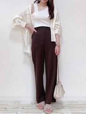 「アイテム（イヤリング）」を使った、m i i k i🧸さん（レディース・156cm・20代）の夏コーディネート