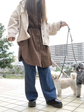 Shel Tter シェルター のシャツワンピースを使ったコーディネート一覧 Wear