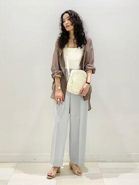 YUKARIさん（レディース・169cm）の夏コーディネート