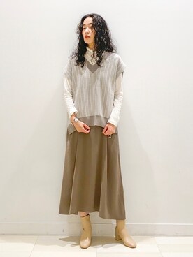 YUKARIさん（レディース・169cm）の秋コーディネート