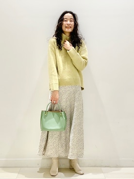 YUKARIさん（レディース・169cm）の冬コーディネート