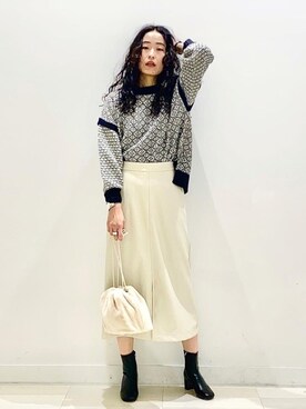 YUKARIさん（レディース・169cm）の冬コーディネート