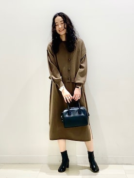 YUKARIさん（レディース・169cm）の冬コーディネート