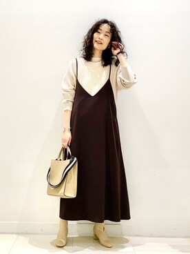 YUKARIさん（レディース・169cm）の冬コーディネート