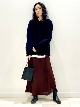 YUKARIさん（レディース・169cm）の冬コーディネート