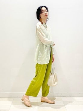 YUKARIさん（レディース・169cm）の春コーディネート