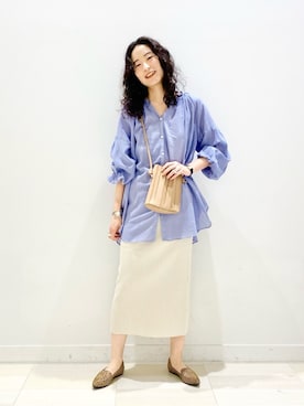 YUKARIさん（レディース・169cm）の春コーディネート