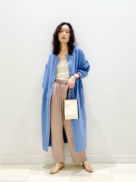 ワンピース ドレス ブルー系 を使った人気ファッションコーディネート Wear