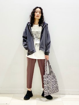 YUKARIさん（レディース・169cm）の春コーディネート