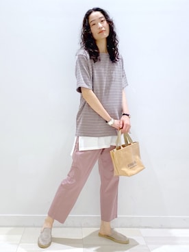 YUKARIさん（レディース・169cm）の春コーディネート