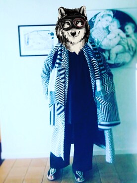 「plussize」｜「アイテム（その他アウター）」を使った、www.cadechire.jpさん（メンズ・173cm）の夏コーディネート