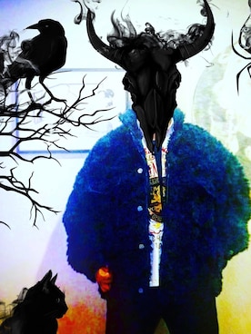 「plussize」｜「アイテム（ジャケット/アウター）」を使った、www.cadechire.jpさん（メンズ・173cm）の夏コーディネート