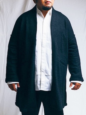 「黒カーディガン」｜www.cadechire.jpさん（メンズ・173cm）の秋コーディネート