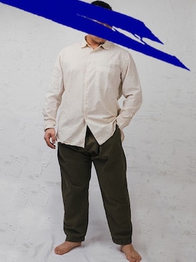 「CASEY CASEY（ケイシーケイシー）のアイテム（パンツ）」を使った、www.cadechire.jpさん（メンズ・173cm）の春コーディネート