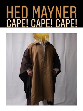 「マント」｜www.cadechire.jpさん（メンズ・173cm）の秋コーディネート