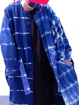 「HED MAYNER（ヘドメイナー）のアイテム（ジャケット/アウター）」を使った、www.cadechire.jpさん（メンズ・173cm）の春コーディネート