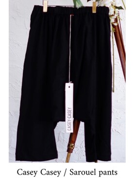「CASEY CASEY（ケイシーケイシー）のアイテム（パンツ）」を使った、www.cadechire.jpさん（メンズ・173cm）の夏コーディネート