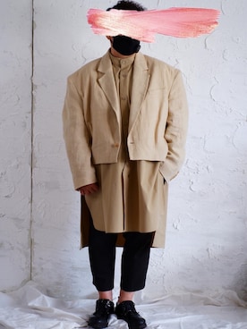 「クロップドトップス」｜www.cadechire.jpさん（メンズ・173cm）の秋コーディネート
