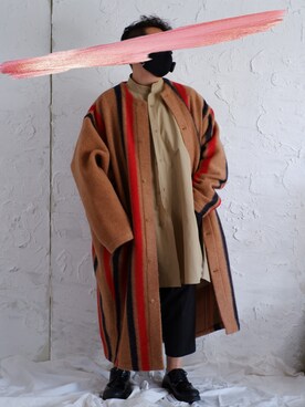「HED MAYNER（ヘドメイナー）のアイテム（ジャケット/アウター）」を使った、www.cadechire.jpさん（メンズ・173cm）の秋コーディネート