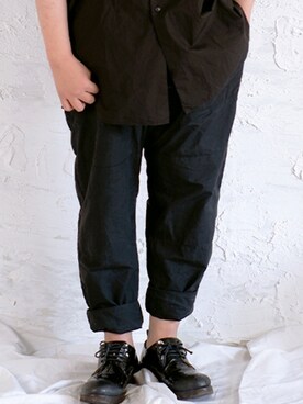 「CASEY CASEY（ケイシーケイシー）のアイテム（パンツ）」を使った、www.cadechire.jpさん（メンズ・173cm）の冬コーディネート