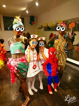 「abcd（ナシ）のアイテム（ワンピース/ドレス）」を使った、kash0219さん（キッズ・130cm）の秋コーディネート