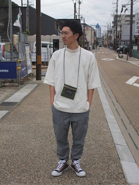 ICHIさん（メンズ・174cm）の夏コーディネート