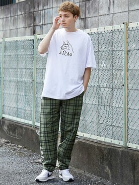 SILASさん（メンズ・180cm）の夏コーディネート