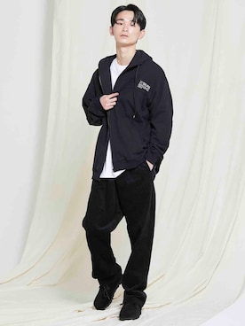 「SILAS（サイラス）のアイテム」を使った、SILASさん（メンズ・180cm）の秋コーディネート