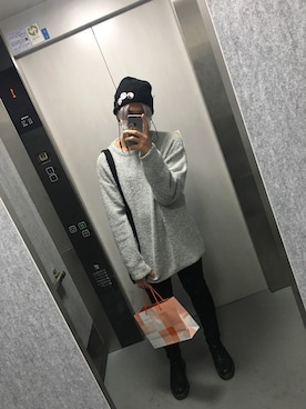 「KIJIMA TAKAYUKI」｜「アイテム（ニットキャップ/ビーニー）」を使った、KENさん（メンズ・168cm）の秋コーディネート