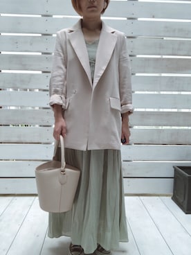 saoさん(レディース・156cm)の春コーディネート