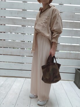 saoさん（レディース・156cm）の春コーディネート