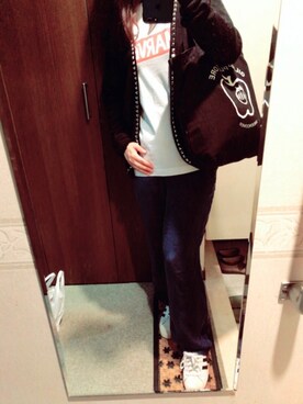 「シルクパンツ」｜２３５さん（レディース・156cm）の春コーディネート