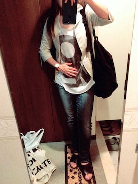 235さん(レディース・156cm)の春コーディネート