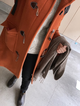 Old England オールドイングランド のダッフルコートを使ったレディース人気ファッションコーディネート Wear