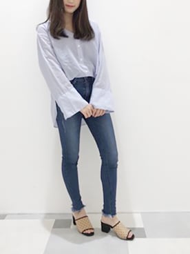 「JELLY BEANS」｜JELLY BEANS STAFFさん（レディース・155cm）の春コーディネート