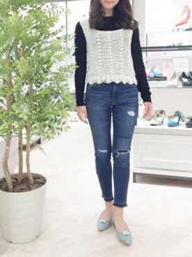 「JELLY BEANS」｜JELLY BEANS STAFFさん（レディース・155cm）の春コーディネート