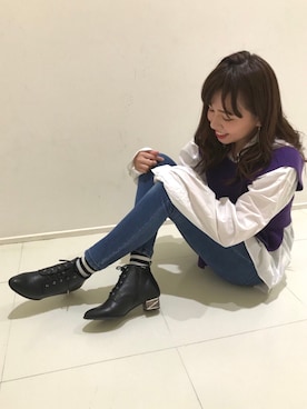 JELLY BEANS STAFFさん（レディース・158cm）の秋コーディネート