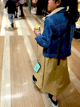 「INGNI first（INGNI first）のアイテム」を使った、tomeさん（キッズ・140cm）の冬コーディネート