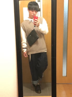 「平成最後のWEARISTAセンバツ」｜「アイテム（ローファー）」を使った、koutaさん（メンズ・165cm）の春コーディネート