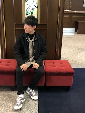 「CT70s」｜「アイテム（その他アウター）」を使った、koutaさん（メンズ・162cm）の冬コーディネート