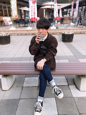 koutaさん（メンズ・162cm）の冬コーディネート