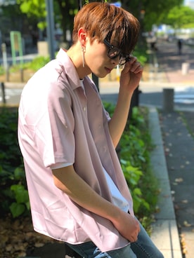 「FUGA（フーガ）のアイテム」を使った、Seiko-Tanakaさん（メンズ・170cm）の夏コーディネート