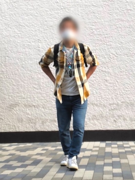 「OUTERKNOWN（アウターノーン）のアイテム」を使った、rsskさん（メンズ・173cm）の春コーディネート