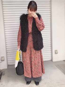 ざきやまさん（レディース・161cm）の春コーディネート