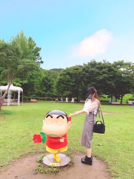 「ニジゲンノモリ」｜のすけさん（レディース・162cm）の夏コーディネート
