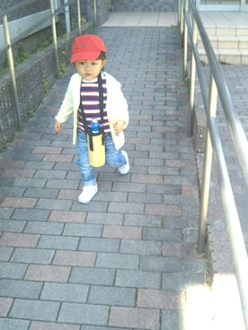 にゃごさん（キッズ・80cm）の春コーディネート