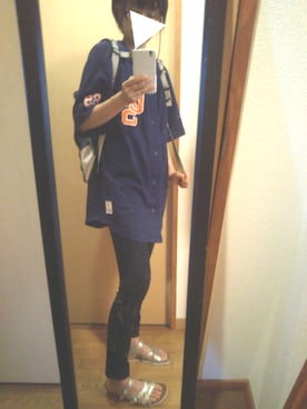 「OUT OF SIGHT（アウト オブ サイト）のアイテム」を使った、にゃごさん（レディース・157cm）の春コーディネート